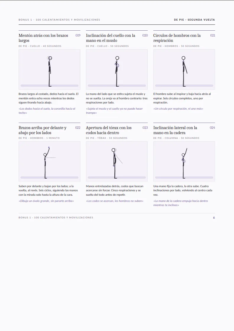 Página real del MasterPack Pilates Pro 3